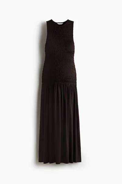 H&M MAMA Smocked Jersey Dress