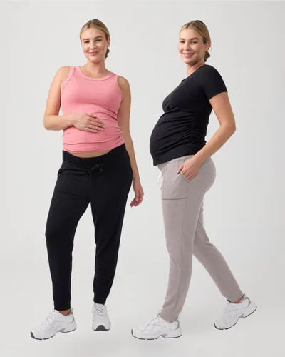 Ingrid & Isabel Knit Jogger Maternity Bundle