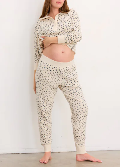HATCH The Printed Waffle Jogger