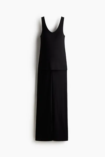 H&M MAMA Before & After 2-Piece Ribbed Set