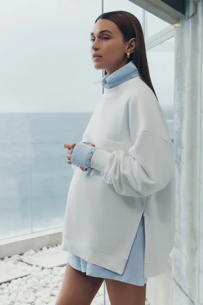 Legoe Heritage Beach Sweater (White) - FINAL SALE