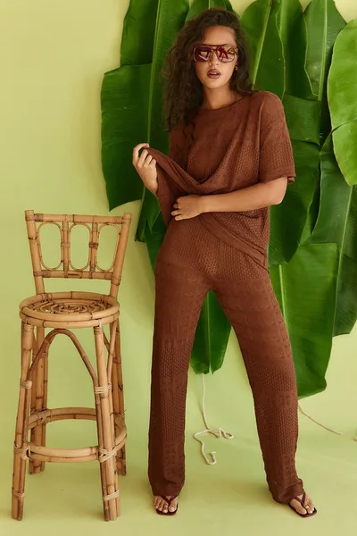SABO Nixie Pants - Chocolate
