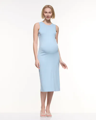Soon Maternity Base Soft Rib Tank Dress