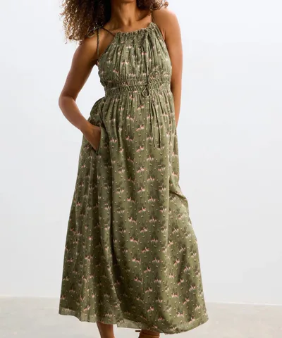 Bump City HATCH: The Audrey Dress (Palm Shadows)