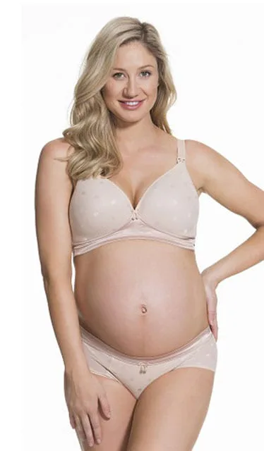 Special Addition SALE! Cake Nude Mousse Contour Non-Wire Nursing Bra in Nude