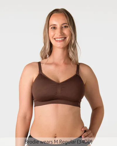 Hotmilk Lingerie My Necessity 2.0 FlexFit Nursing Bra - Chocolate
