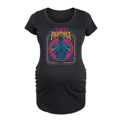 Kohl's Maternity Marvel Black Panther Tribal Graphic Tee