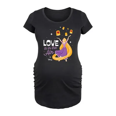 Kohl's Disney's Tangled Rapunzel Maternity Love Is In The Air Graphic Tee