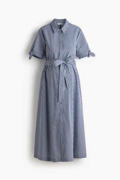 H&M MAMA Short-Sleeved Shirt Dress