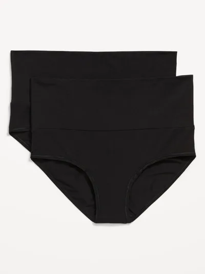 Old Navy Maternity 2-Pack Rollover-Waist Hipster Underwear