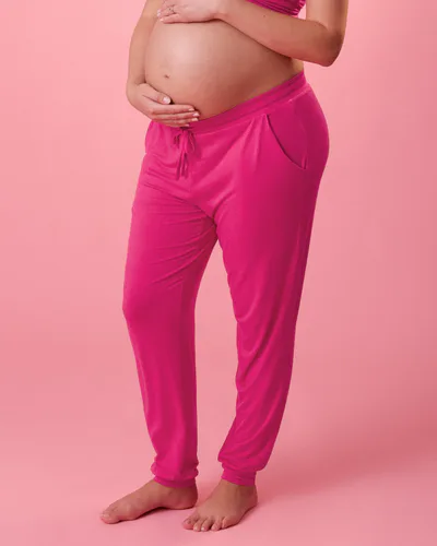 Kindred Bravely Ultralight Sleep & Lounge Jogger | Raspberry Pink