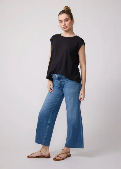 Ingrid & Isabel Essential Relaxed Maternity Tank Top