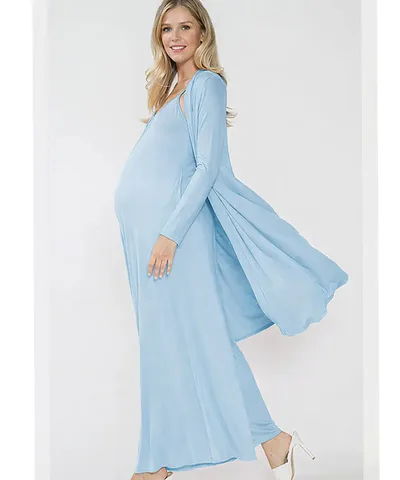 Bump City The Camille Jumpsuit Set (Powder Blue)