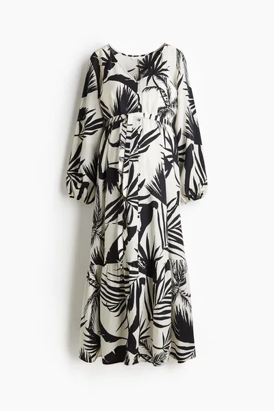 H&M MAMA Before & After Tie-belt Dress