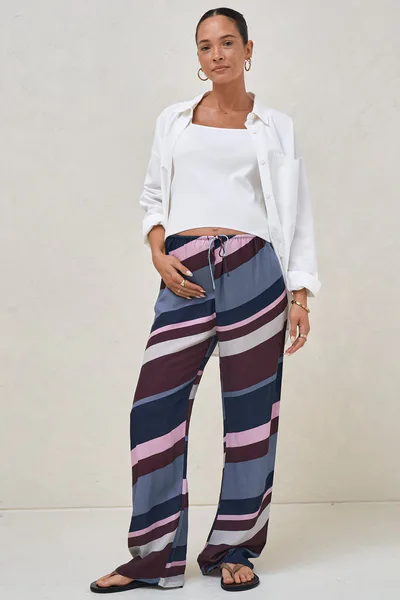 Bae the Label All Angles Pant - Stripe