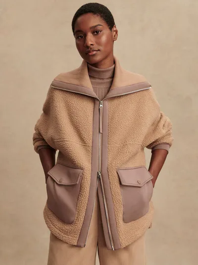 For The Creators Eleanor Patch Pocket Fleece