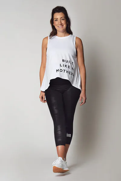duoFit Maternity Activewear Built Like A Mother Tank