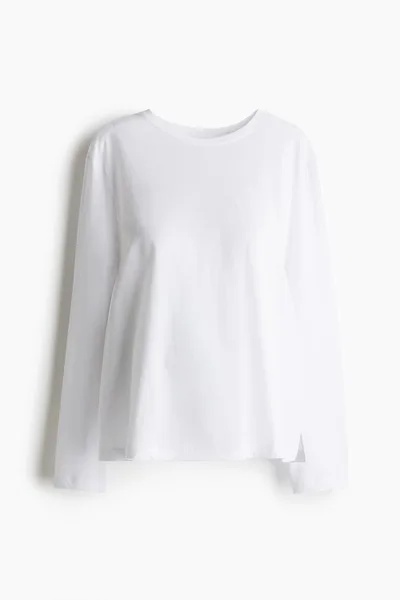 H&M MAMA Cotton Jersey Top