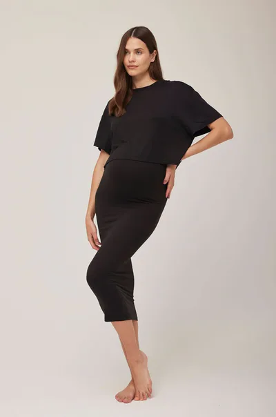 BUMPSUIT The Midi Maternity Skirt