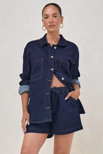 Bae the Label Frequent Denim Shirt