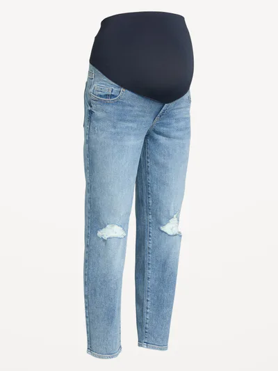 Old Navy Maternity Full-Panel OG Straight Jeans