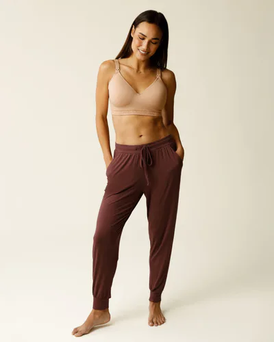 Kindred Bravely Ultralight Sleep & Lounge Jogger | Redwood