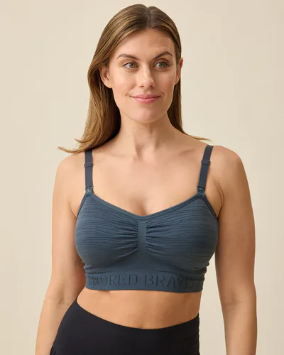 Kindred Bravely Sublime® Hands-Free Pumping & Nursing Bra | Midnight Blue