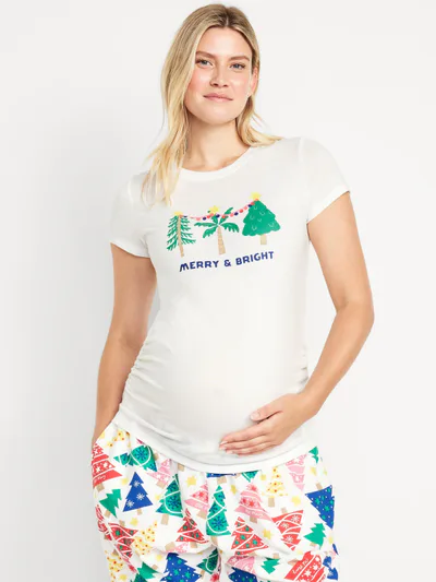 Old Navy Maternity Gifting Graphic T-Shirt