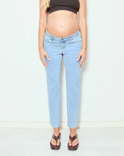 Soon Maternity Soon Slim Straight leg Jeans (Cropped)
