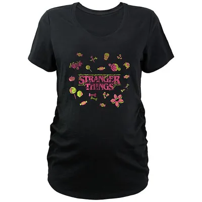 Kohl's Maternity Stranger Things Halloween Icons Graphic Tee