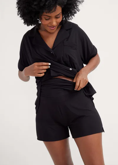 HATCH The Ultra Soft Jersey Short Pj Set