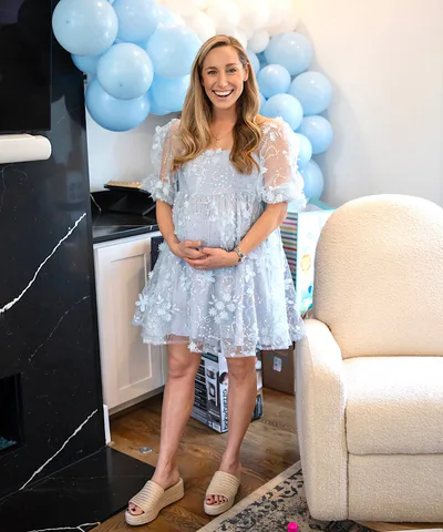 Bump City The Georgina Dress (Baby Blue)