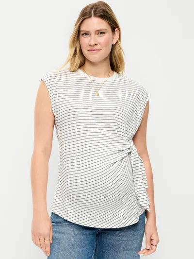 Old Navy Maternity Side-Tie Jersey Top