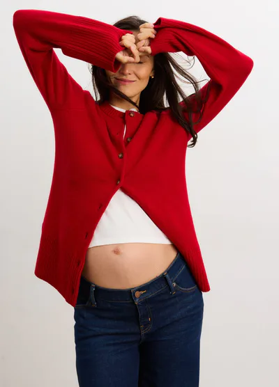 HATCH The Celine Contour Cardigan