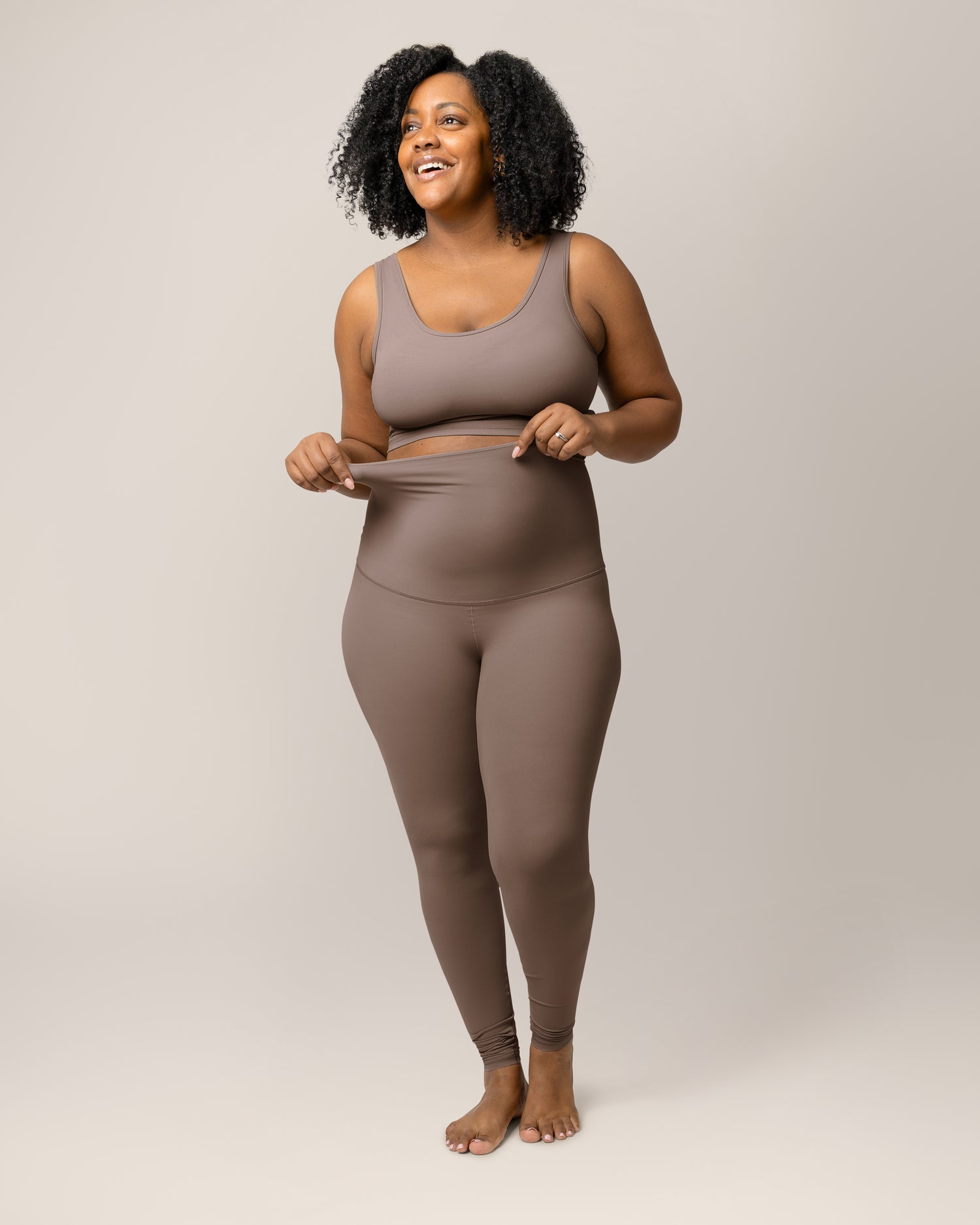 Kindred Bravely Grow with Me™ Maternity & Postpartum Legging | Taupe