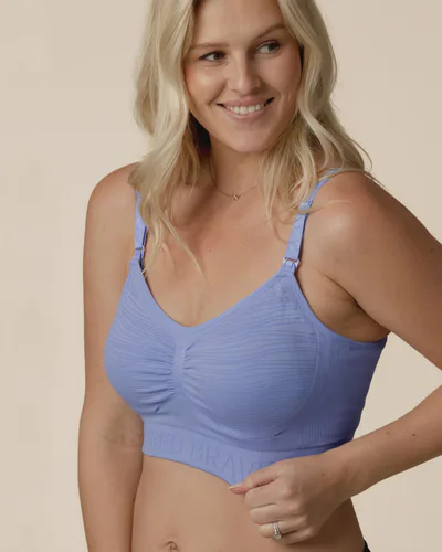 Kindred Bravely Sublime® Hands-Free Pumping & Nursing Bra | Blue Wisteria