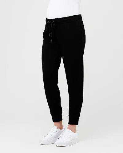 Ripe Maternity Super Soft Scuba Jogger Black