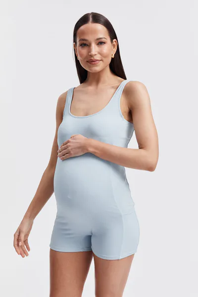 Legoe Heritage Walk/Swim Romper (Pale Blue) - FINAL SALE