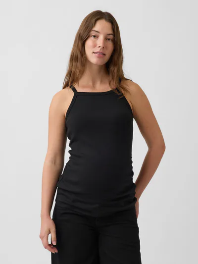 Gap Maternity Modern Apron-Neck Tank Top