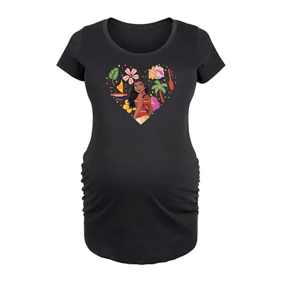 Kohl's Disney's Moana Maternity Heart Graphic Tee