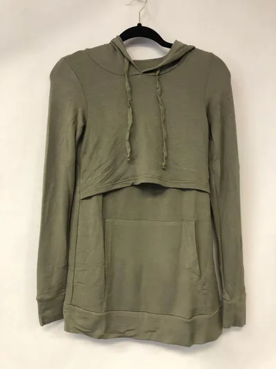 Latched Mama Outlet 6039 - Latched Mama Cloud Nursing Hoodie - Avocado - Extra Extra Small