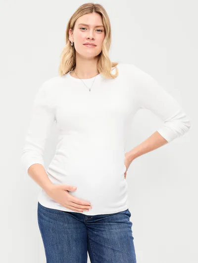 Old Navy Maternity Snug Long-Sleeve T-Shirt