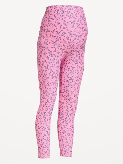 Old Navy Maternity Full-Panel PowerSoft 7/8 Leggings