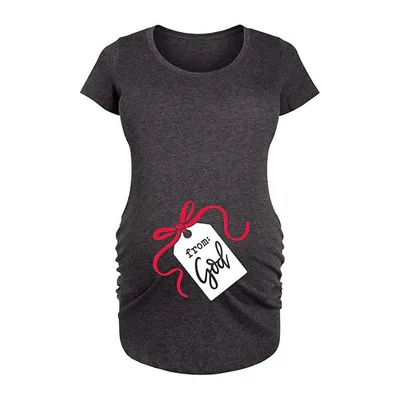 Kohl's Maternity Gift Tag From God Graphic Tee