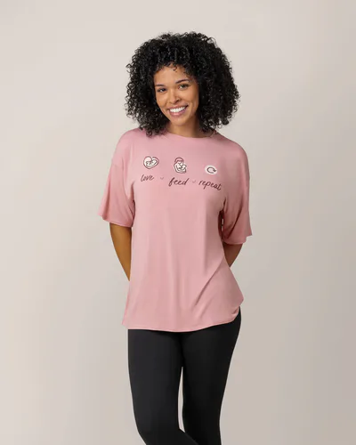 Kindred Bravely Oversized Graphic Tee | Love Feed Repeat