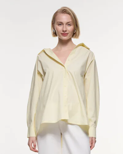 Soon Maternity Ella Back Tie Cotton Shirt