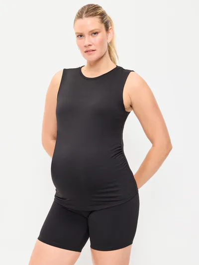 Old Navy Maternity StudioSmooth Fitted Jersey Tank Top