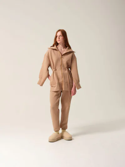For The Creators Womens Recovery 1-2-3 Tracksuit Caramel