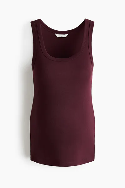 H&M MAMA Ribbed Tank Top