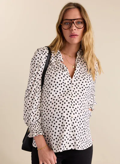 Isabella Oliver Juniper Maternity Blouse
